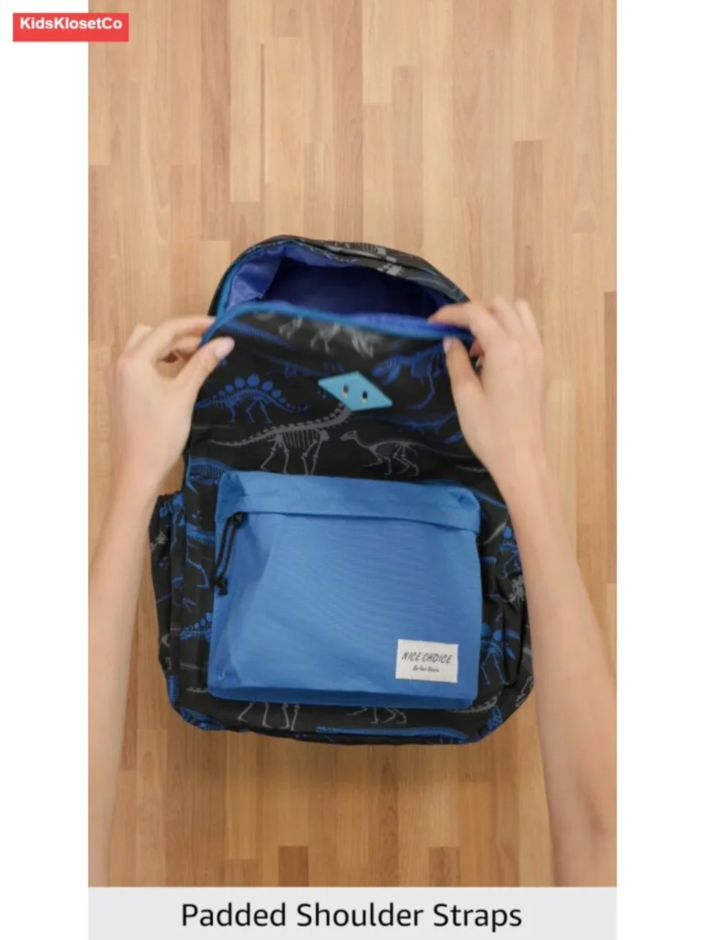 Kids' Preschool Backpack with Chest Strap, Water-Resistant Oxford, Daypack